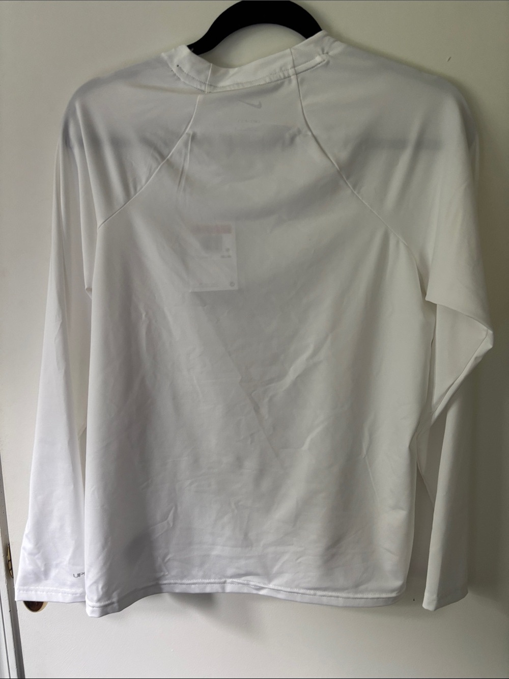 Nike White Long Sleeve Swim Top - Picture 7 of 7